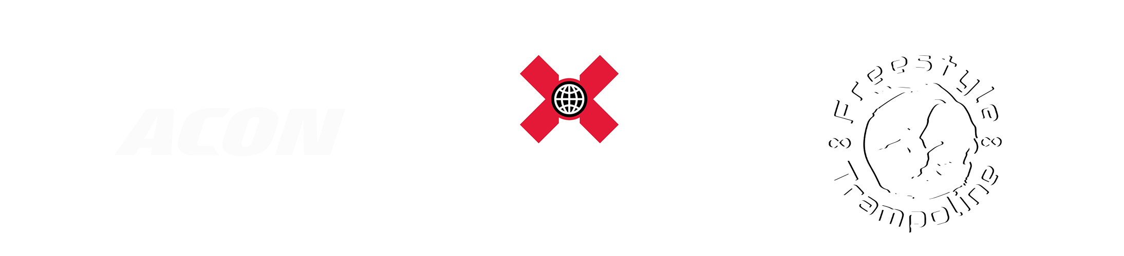 Logos Acon, X-Games et FTA.