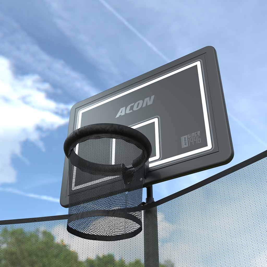 Cercle de basket-ball trampoline (non compatible avec le trampoline rectangulaire 16 sports).