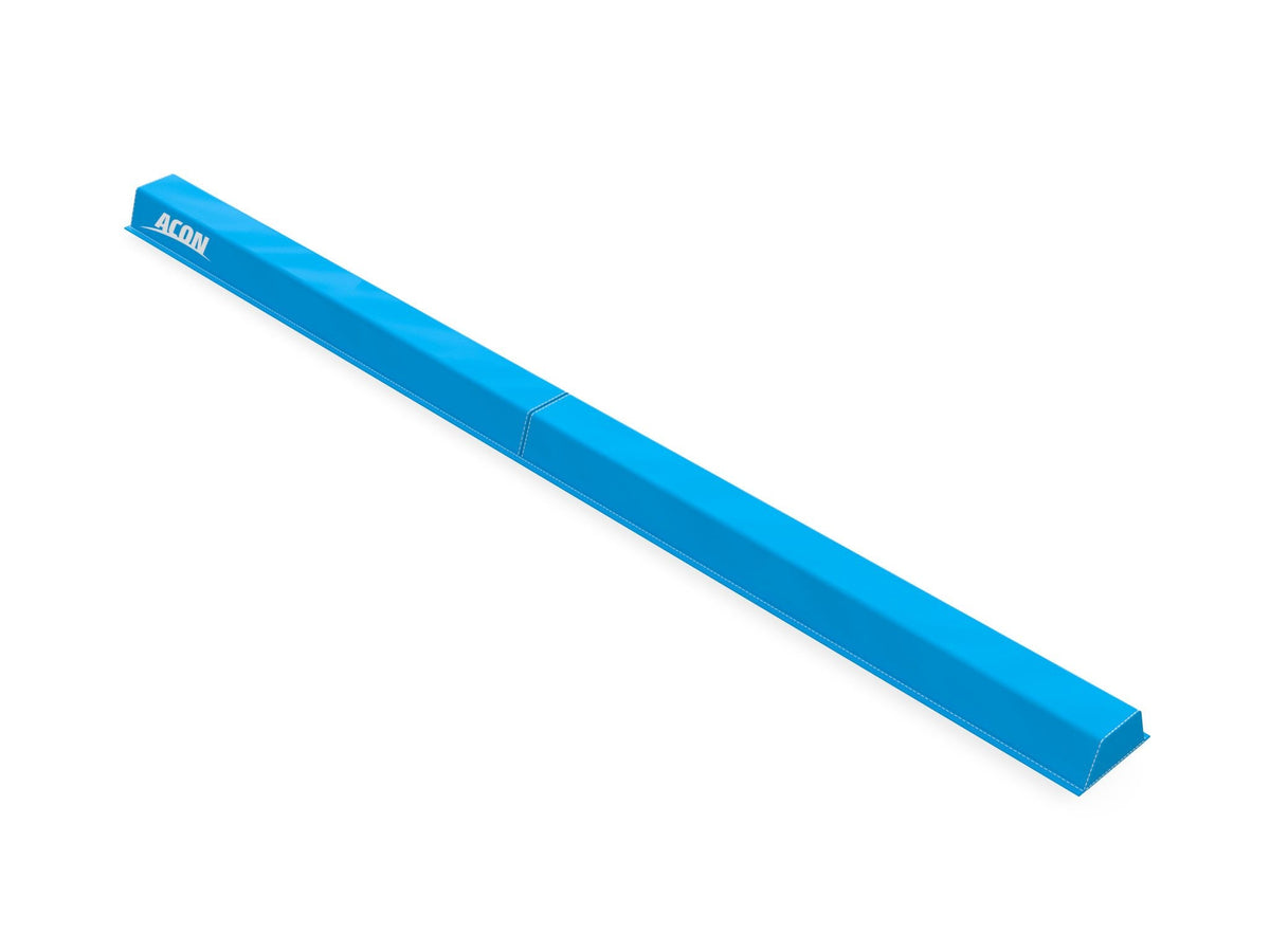 Une poutre bleue pour la gymnastique incluse dans le set de gymnastique ACON plié.