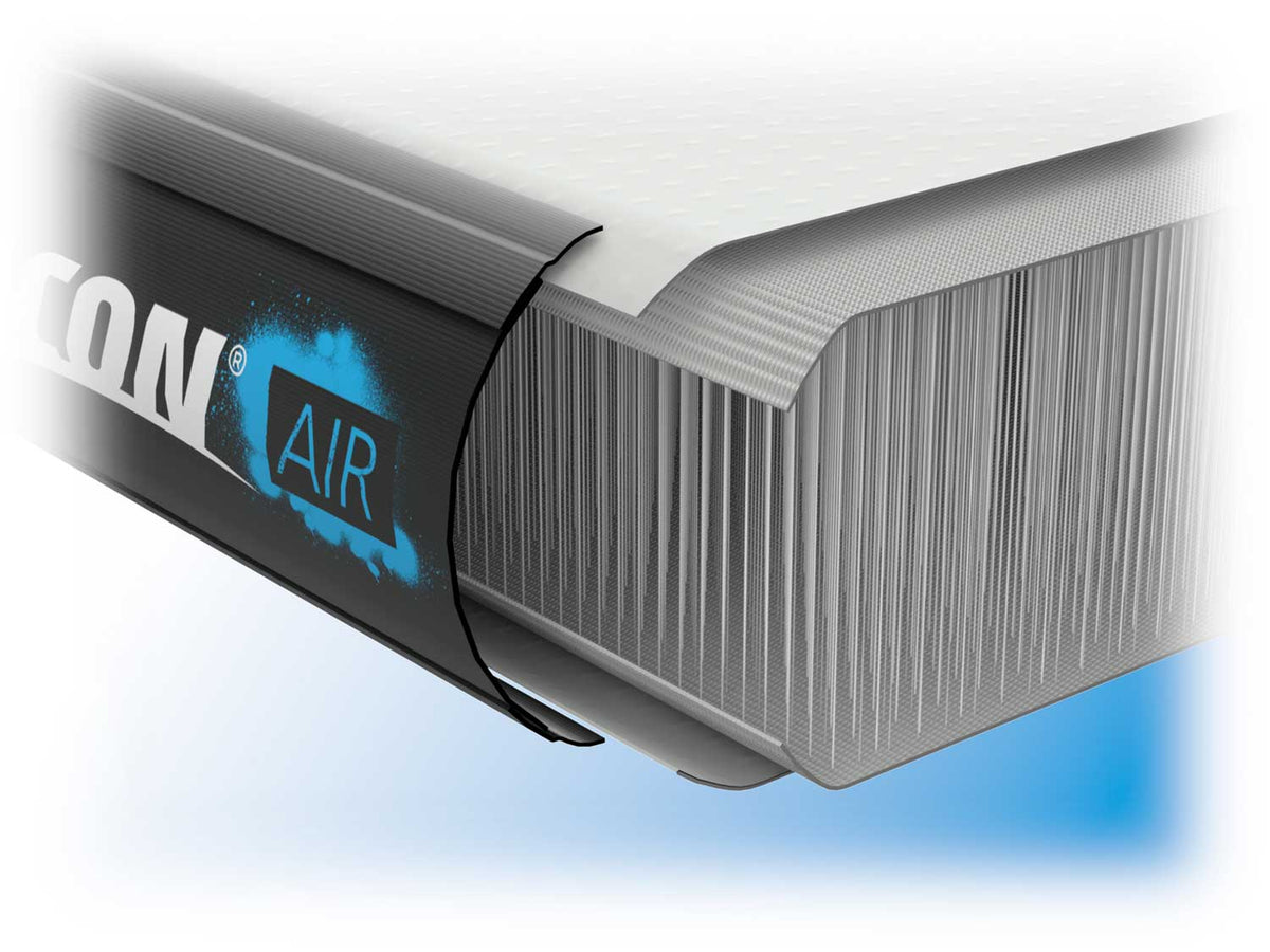 Coupe transversale de Grand modèle Acon Airtrack 12 m - Couches de détail