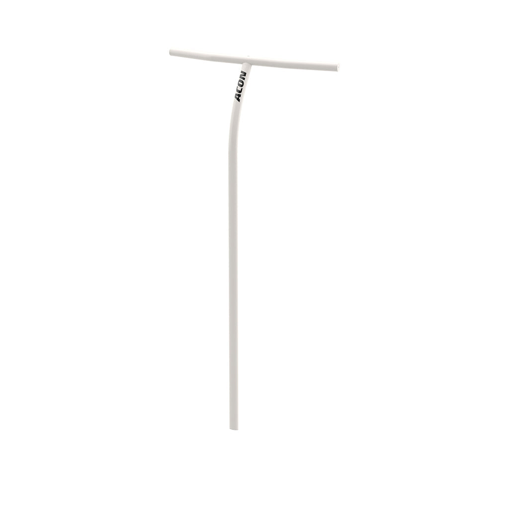 Guidon blanc pour trampoline ACON FIT sur fond blanc