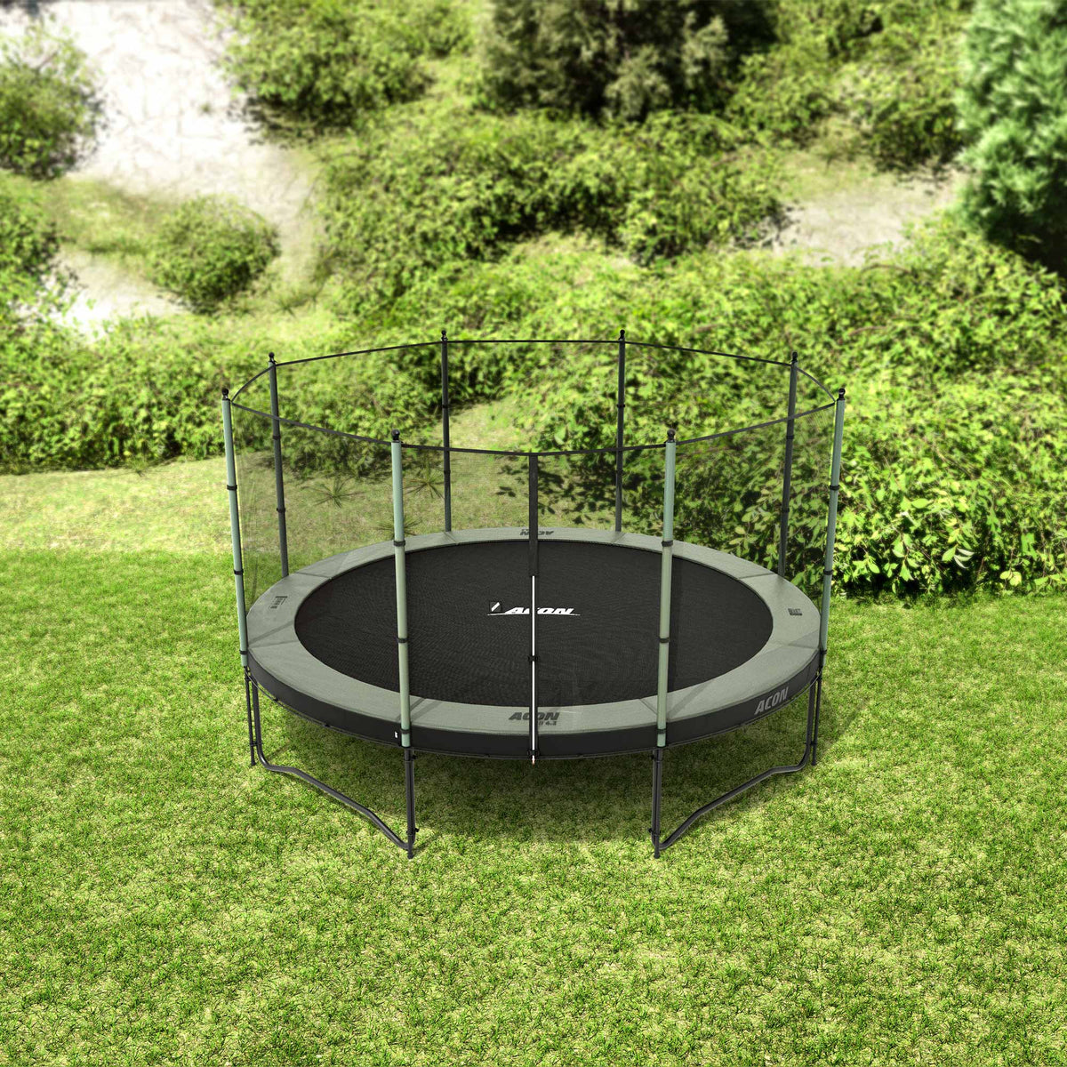 Trampoline rond Acon avec Filet standard.