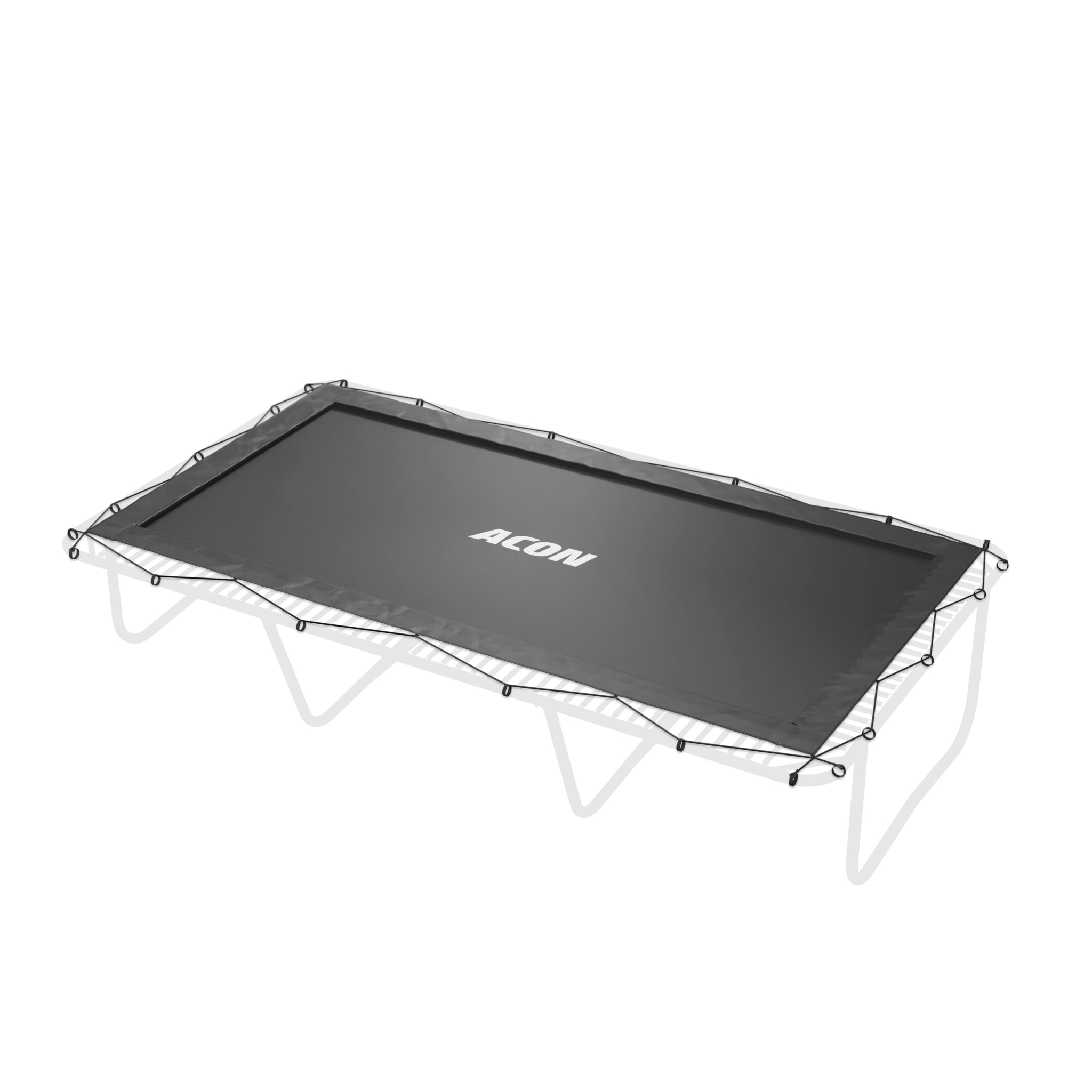 Toile de saut du trampoline ACON 16 HD, trampolines rectangulaires.