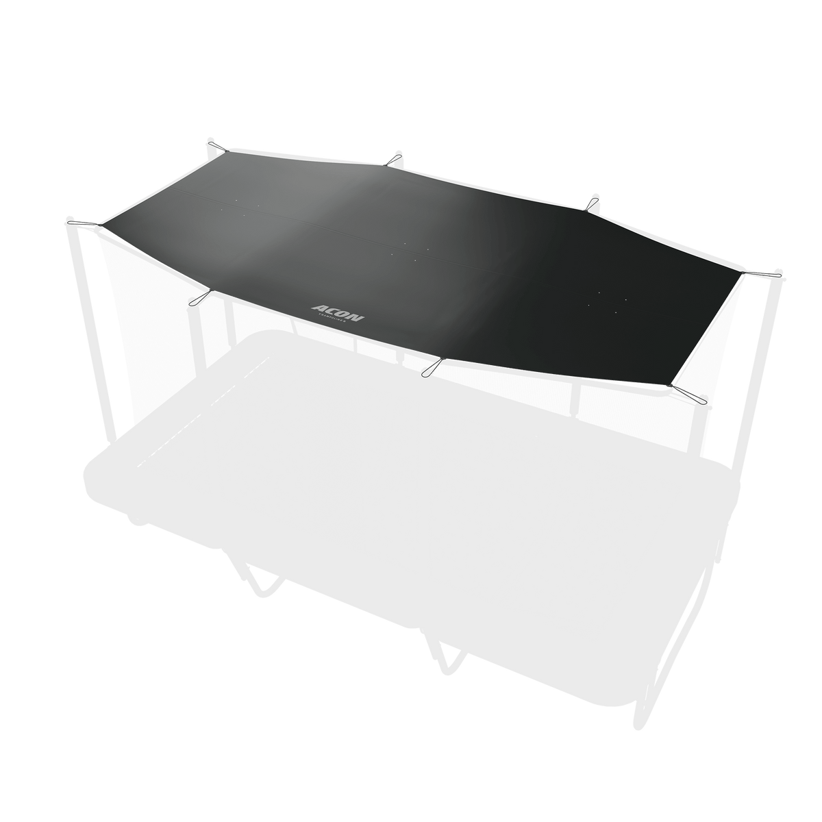 Voile d’ombrage ACON HD pour trampolines rectangulaires & 11405-16