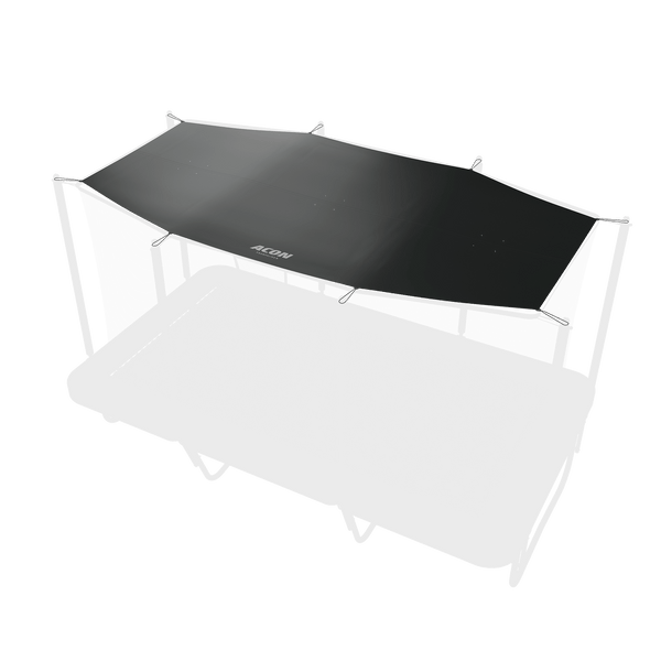 Housse Pare-Soleil Trampoline 6-16 Ft - Tente Anti-UV Pour Trampoline Rond, Protection Solaire Respirante Bleu