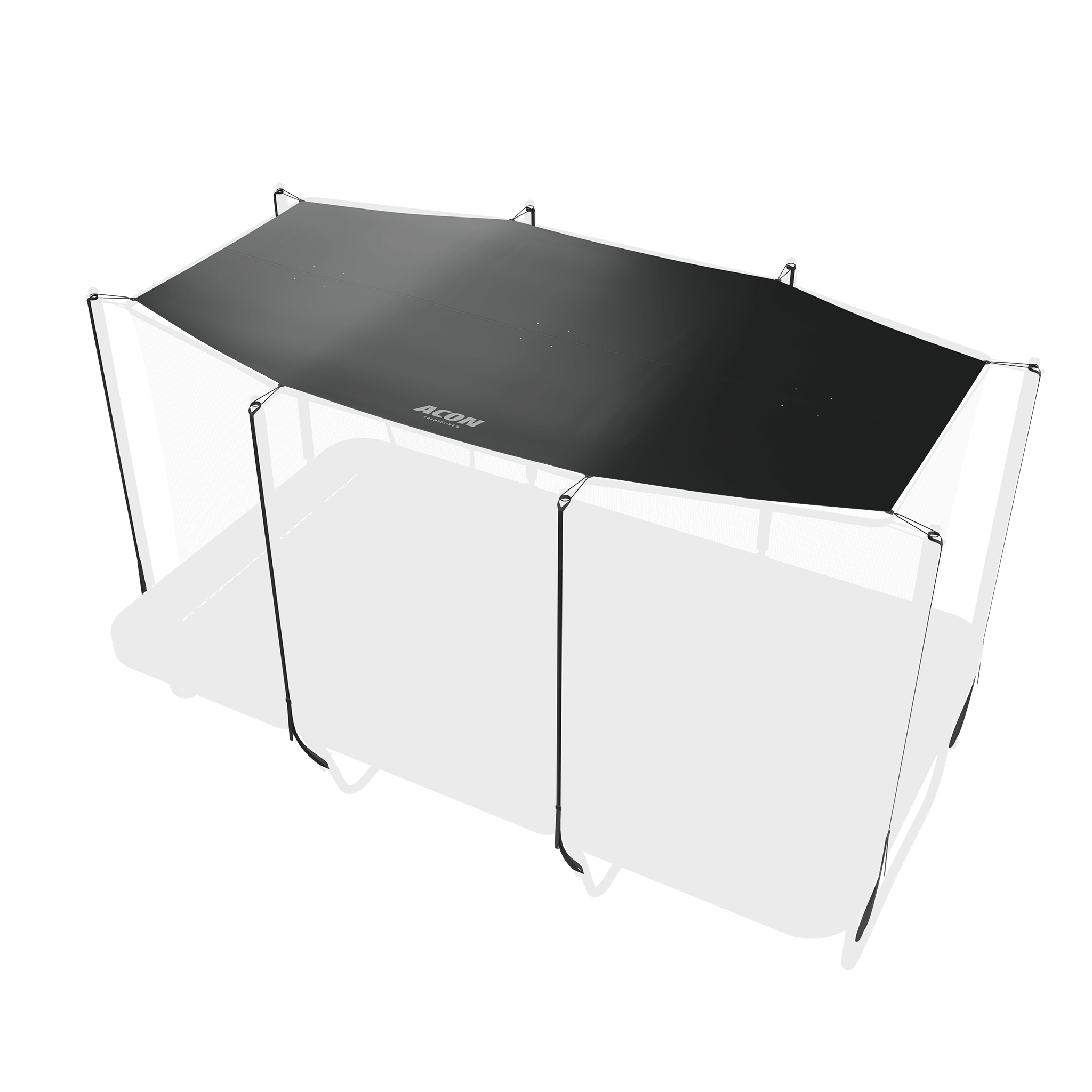 Voile d’ombrage ACON HD pour trampolines rectangulaires (1)
