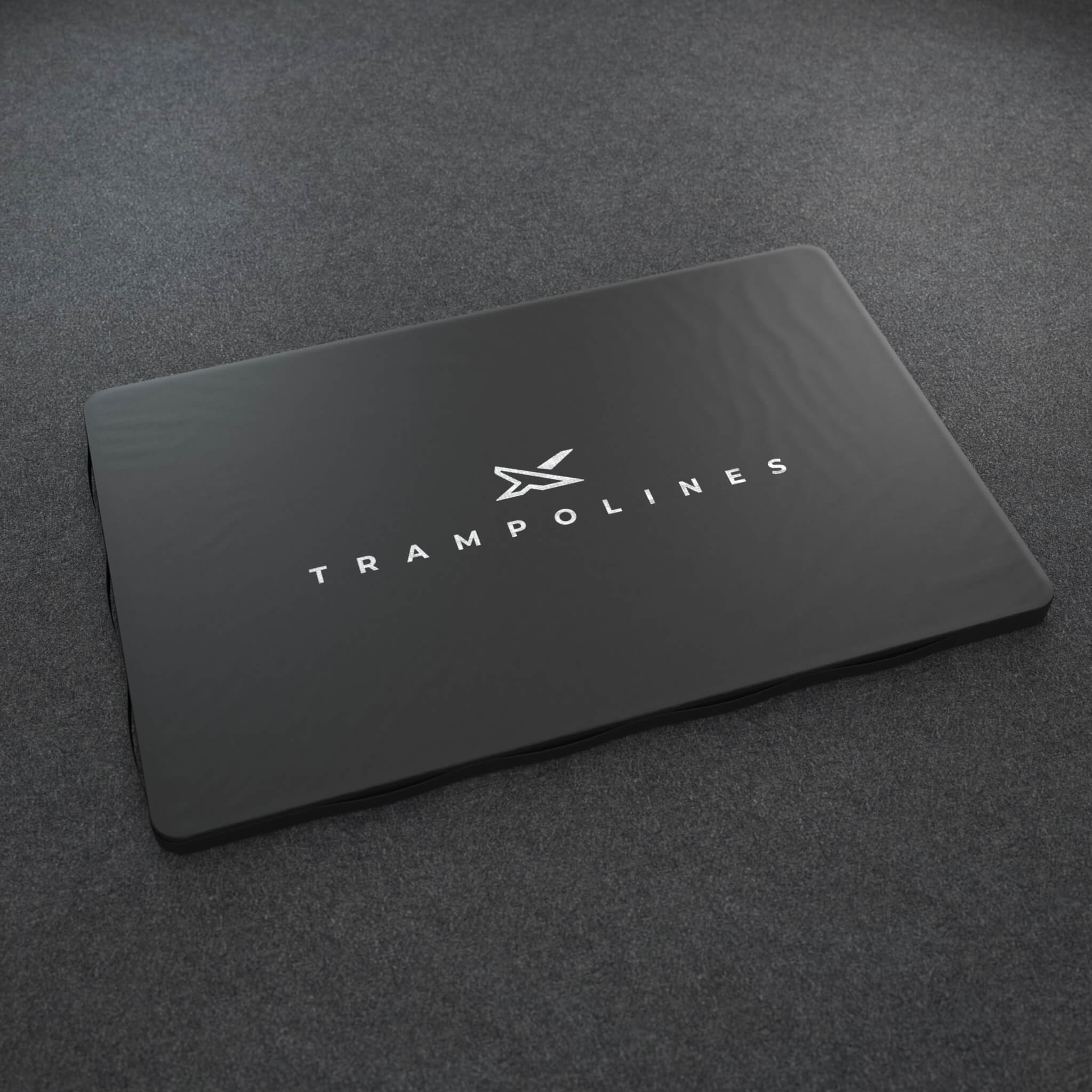 Détail du logo de l'Acon Crash Mat en gros plan