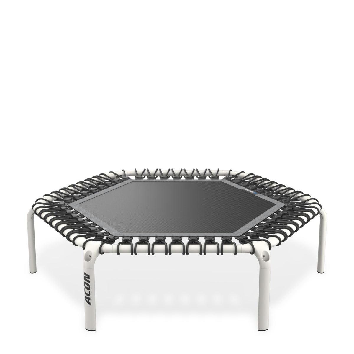 Trampoline ACON FIT 1,41 m Hexagone, blanc.