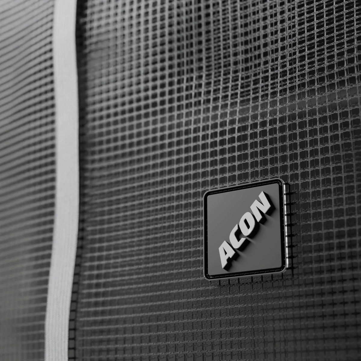 Détail du filet de sécurité du trampoline Acon 16 HD.