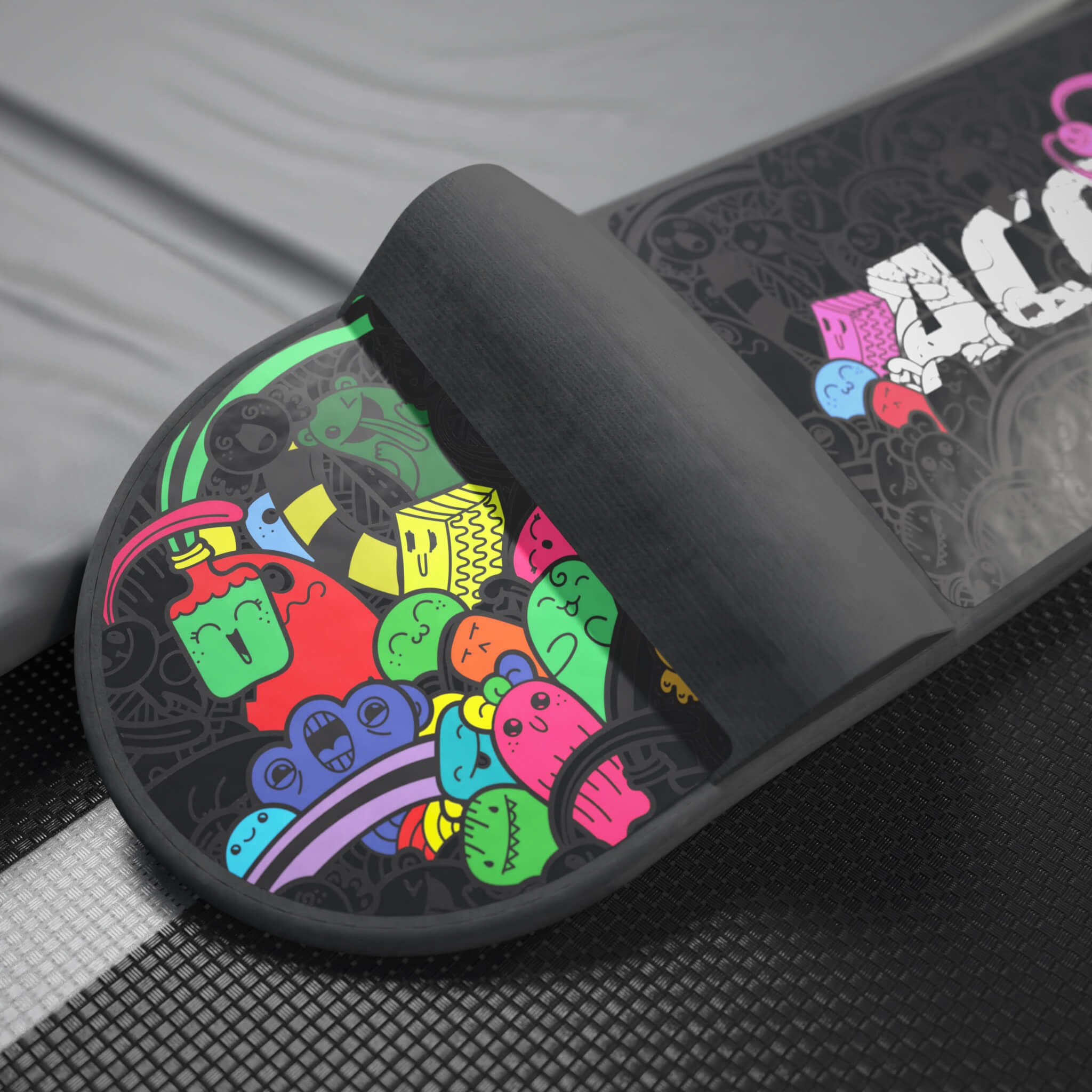 Haut du trampoline skateboard ACON Fun.