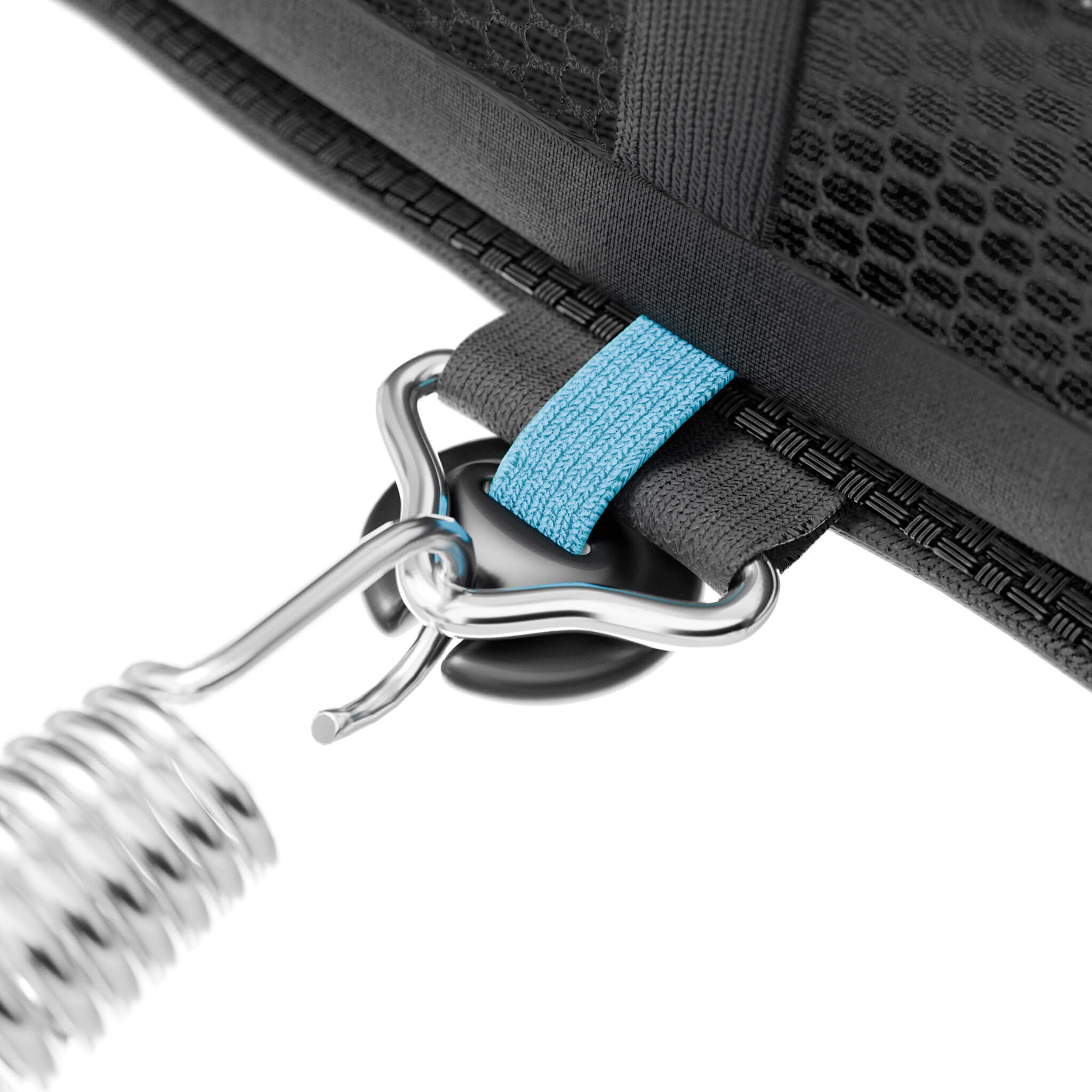 ACON Air 3,7 m Trampoline rond avec filet de sécurité et échelle (4)