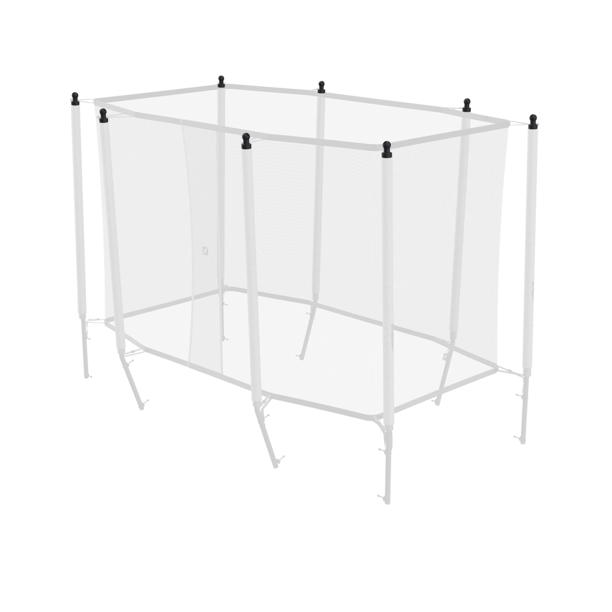 Image qui met en évidence l'ensemble sangle de fixation du filet et sandow pour boîtier ACON 13/16 HD