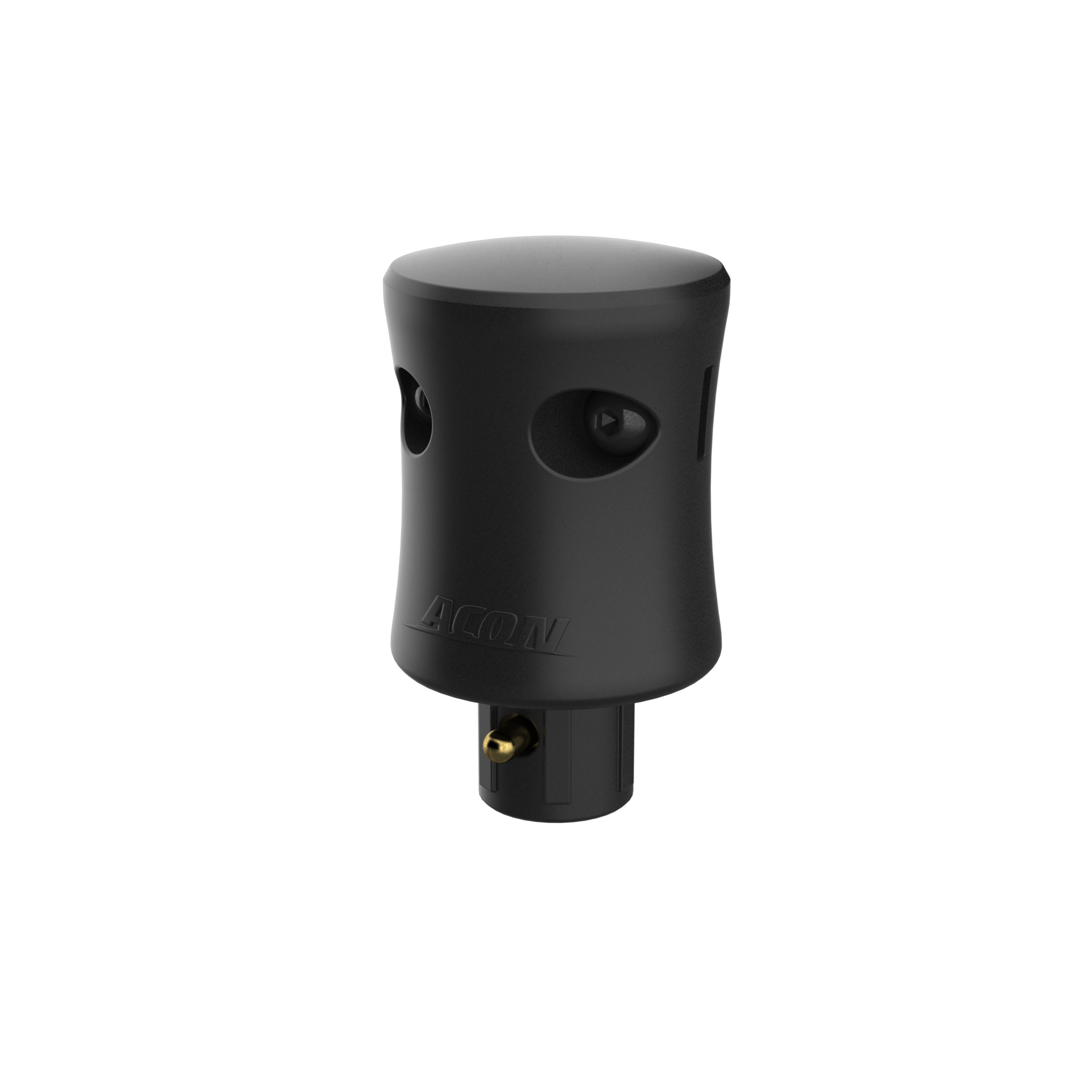 Emballage de bouchons en plastique pour l'enceinte ACON Air Premium sur fond blanc