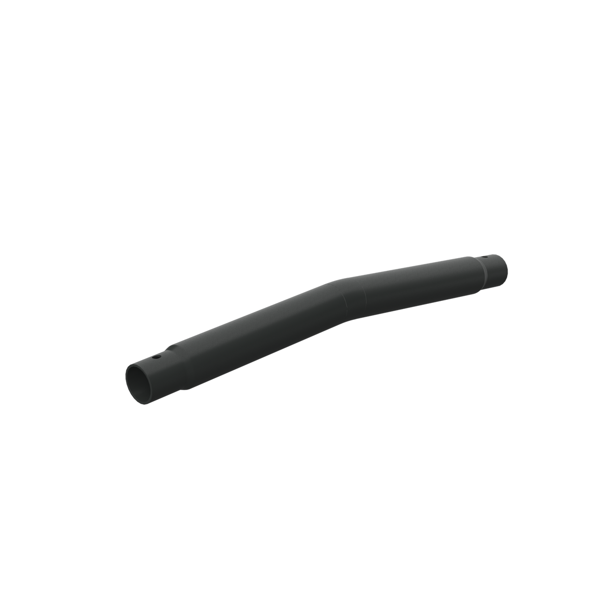 Tube de connexion pour la jambe centrale du trampoline rectangulaire sur fond blanc