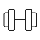 Weights icon.
