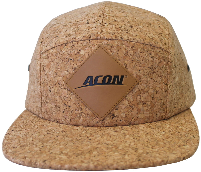 Casquette en liège ACON - avant de la casquette, logo