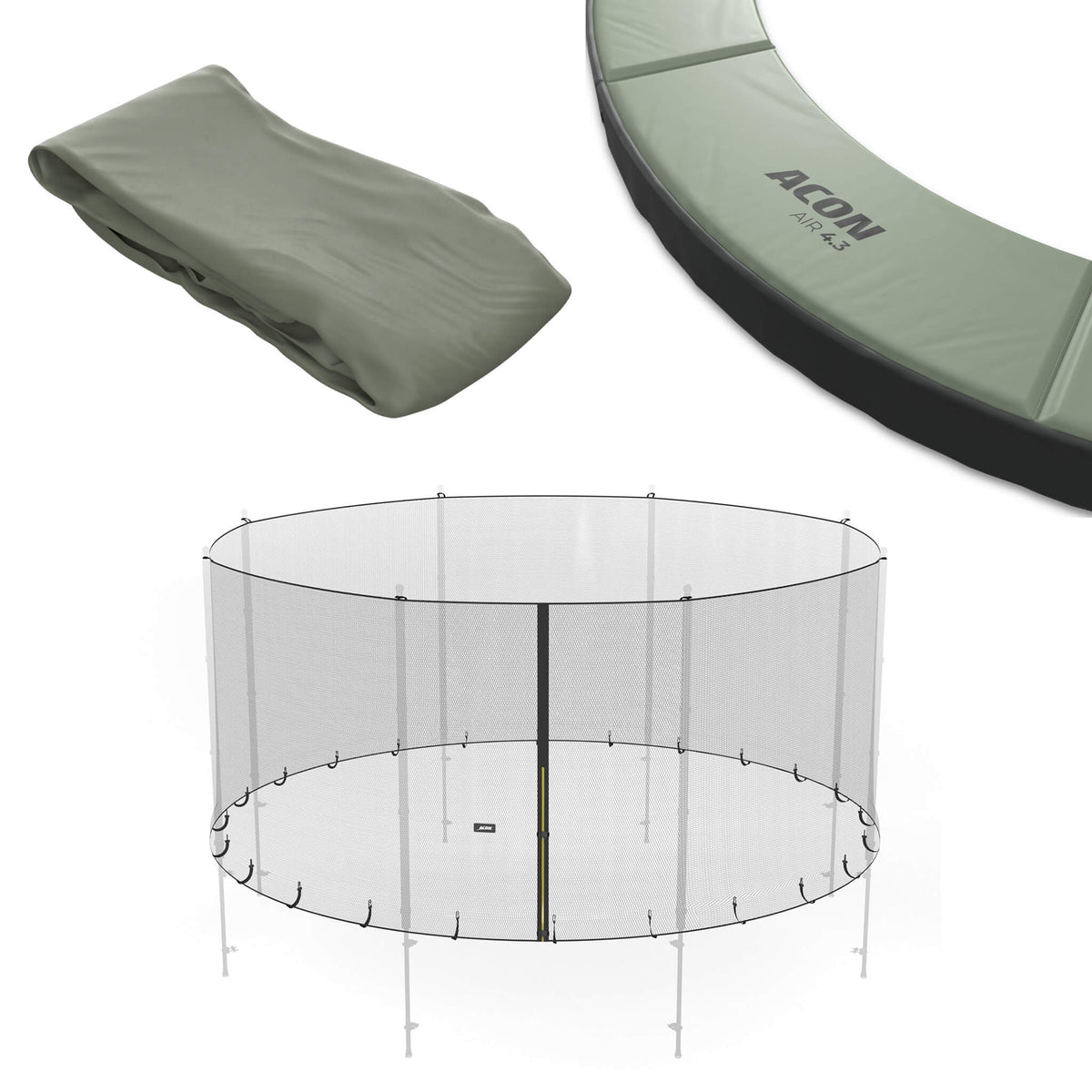 Kit de remise à neuf sécurité pour trampolines ronds Acon Air Standard