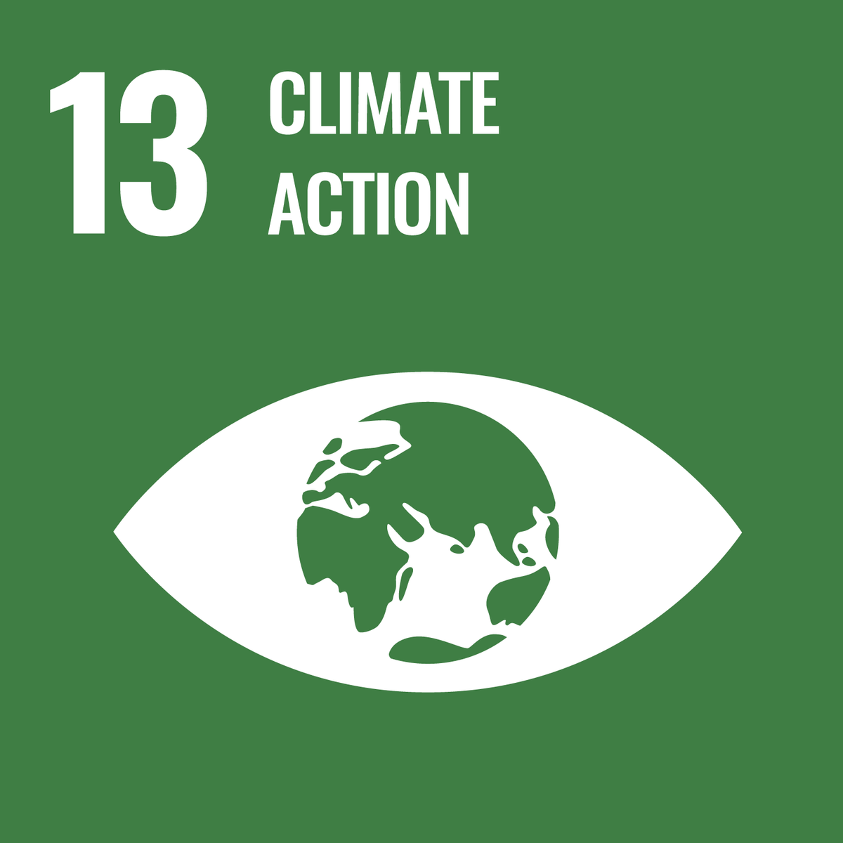 Label de durabilité de l'ONU 13 - Climate Action.