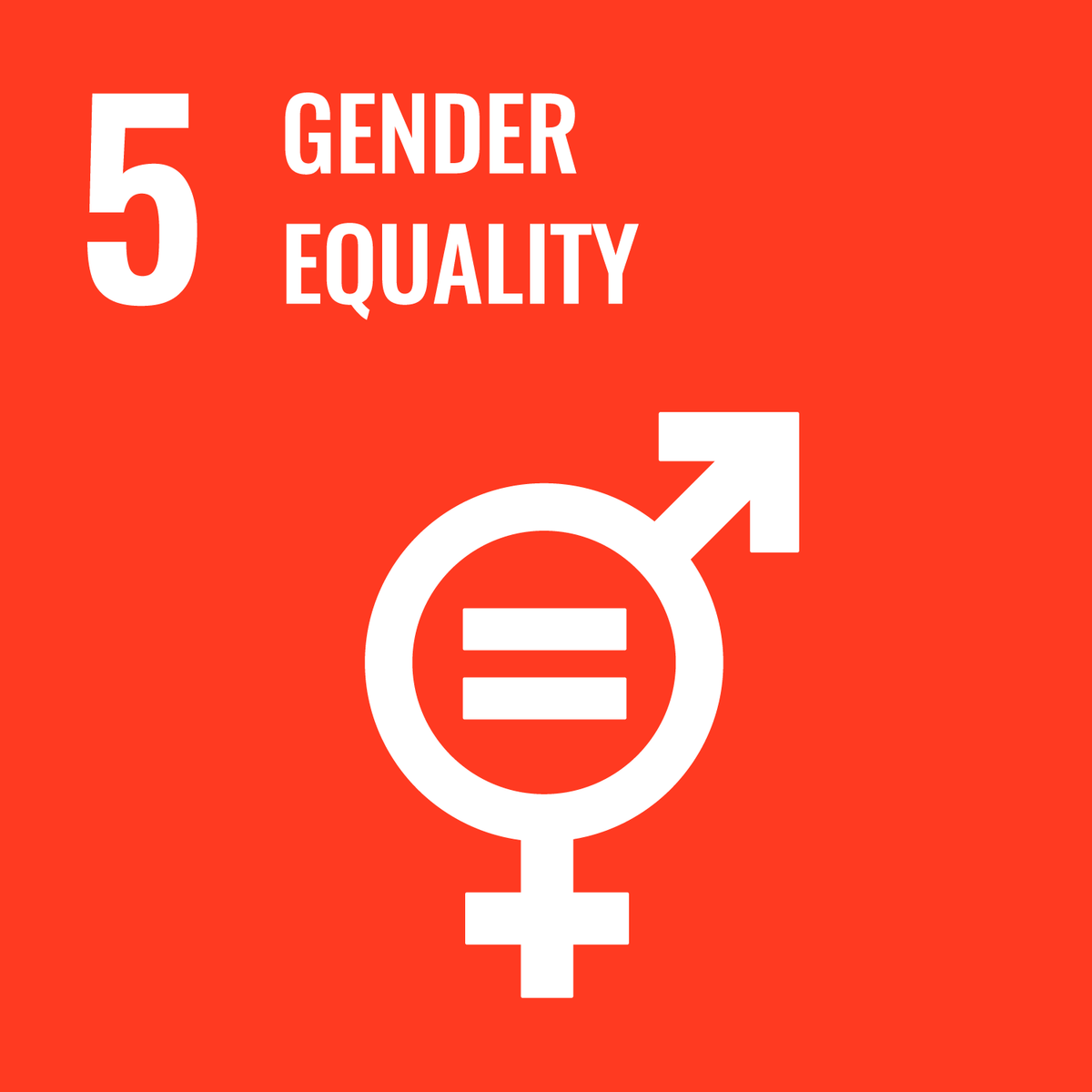 Label de durabilité de l'ONU 5 - Gender Equality.