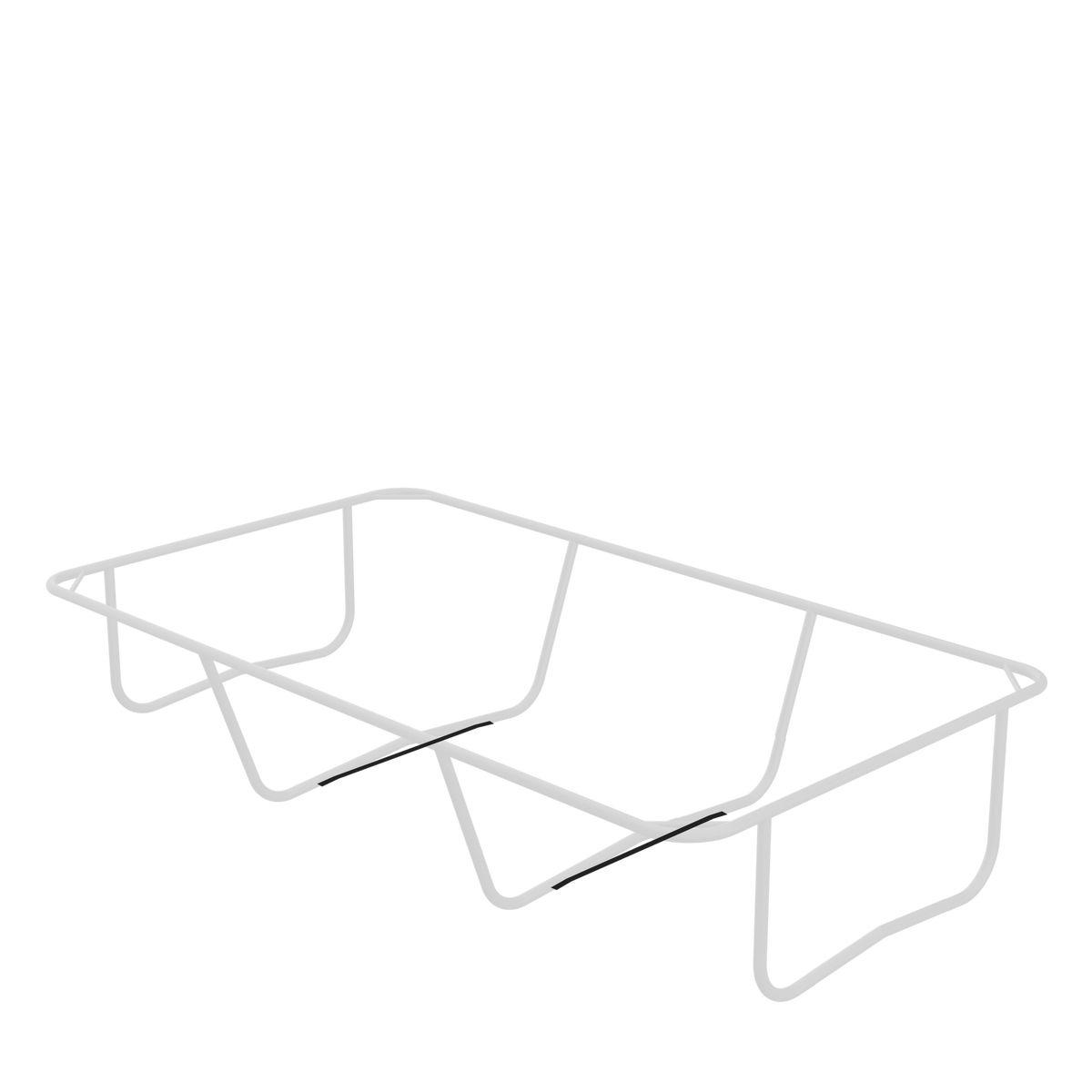 Plaque d'acier pour jambe intermédiaire pour ACON 16 HD Trampoline