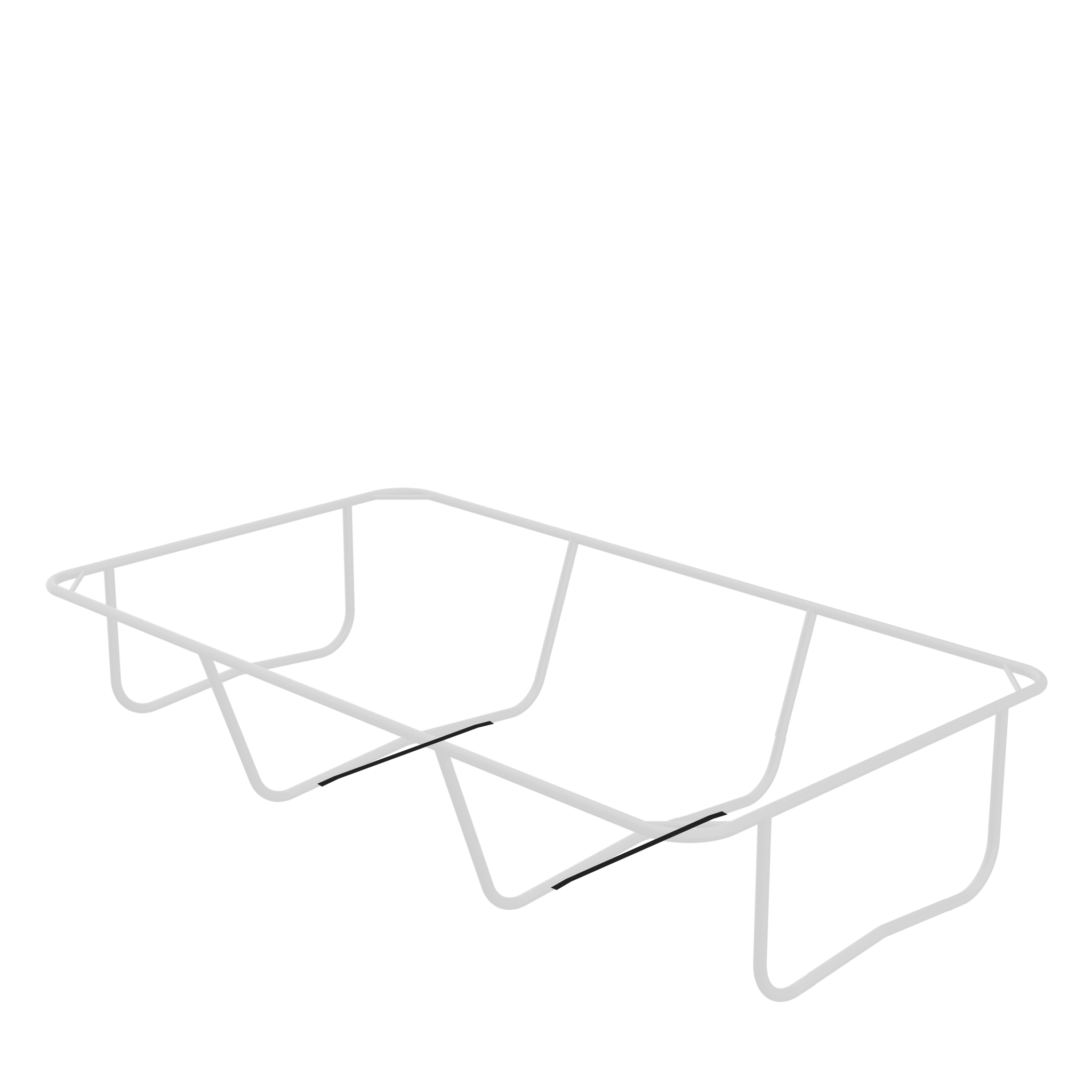 Plaque d'acier pour jambe intermédiaire pour ACON 16 HD Trampoline