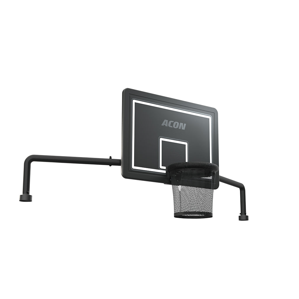 Panier de basket ACON pour trampolines rectangulaires.