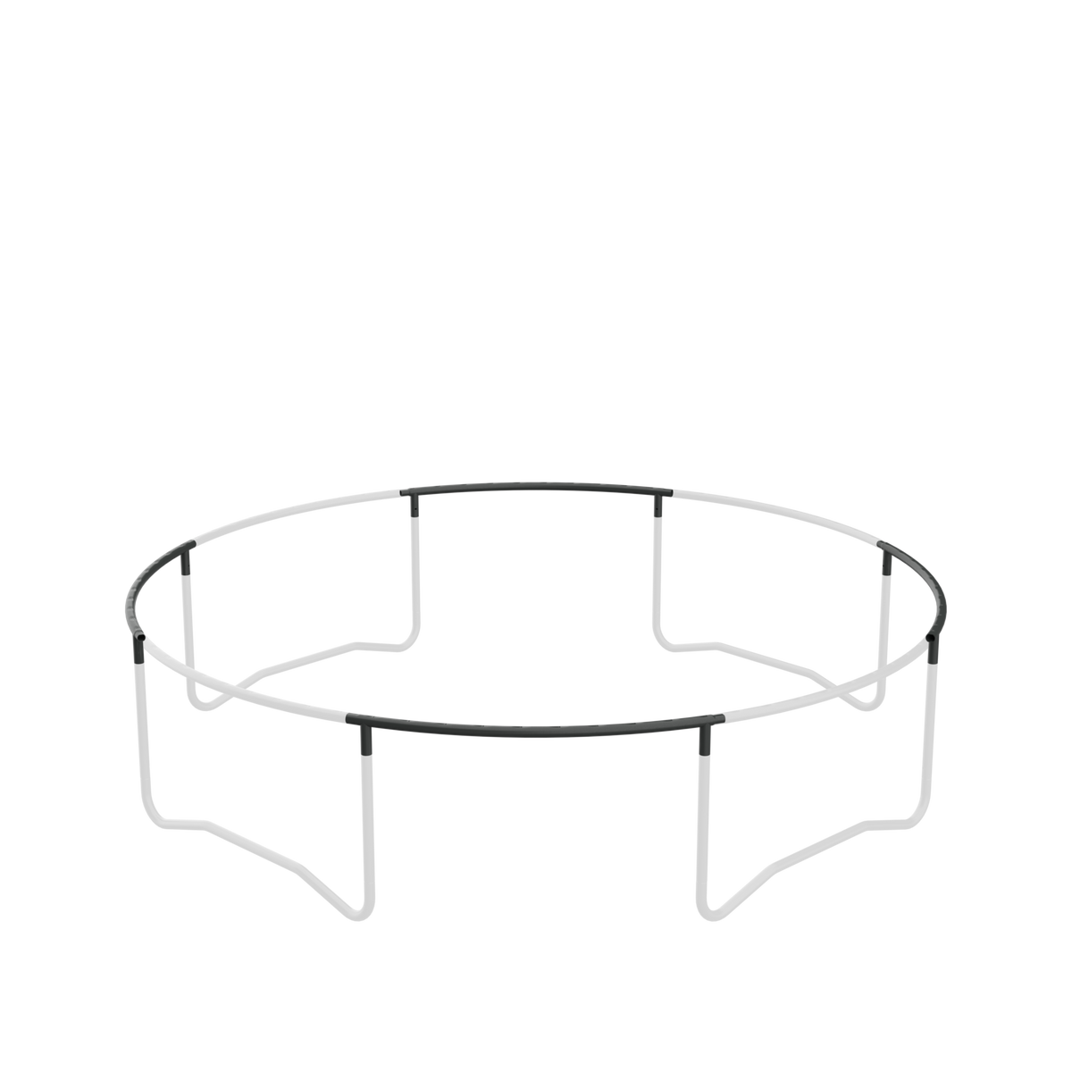 Trampoline ACON Air avec la barre supérieure et les prises pour les jambes mises en évidence