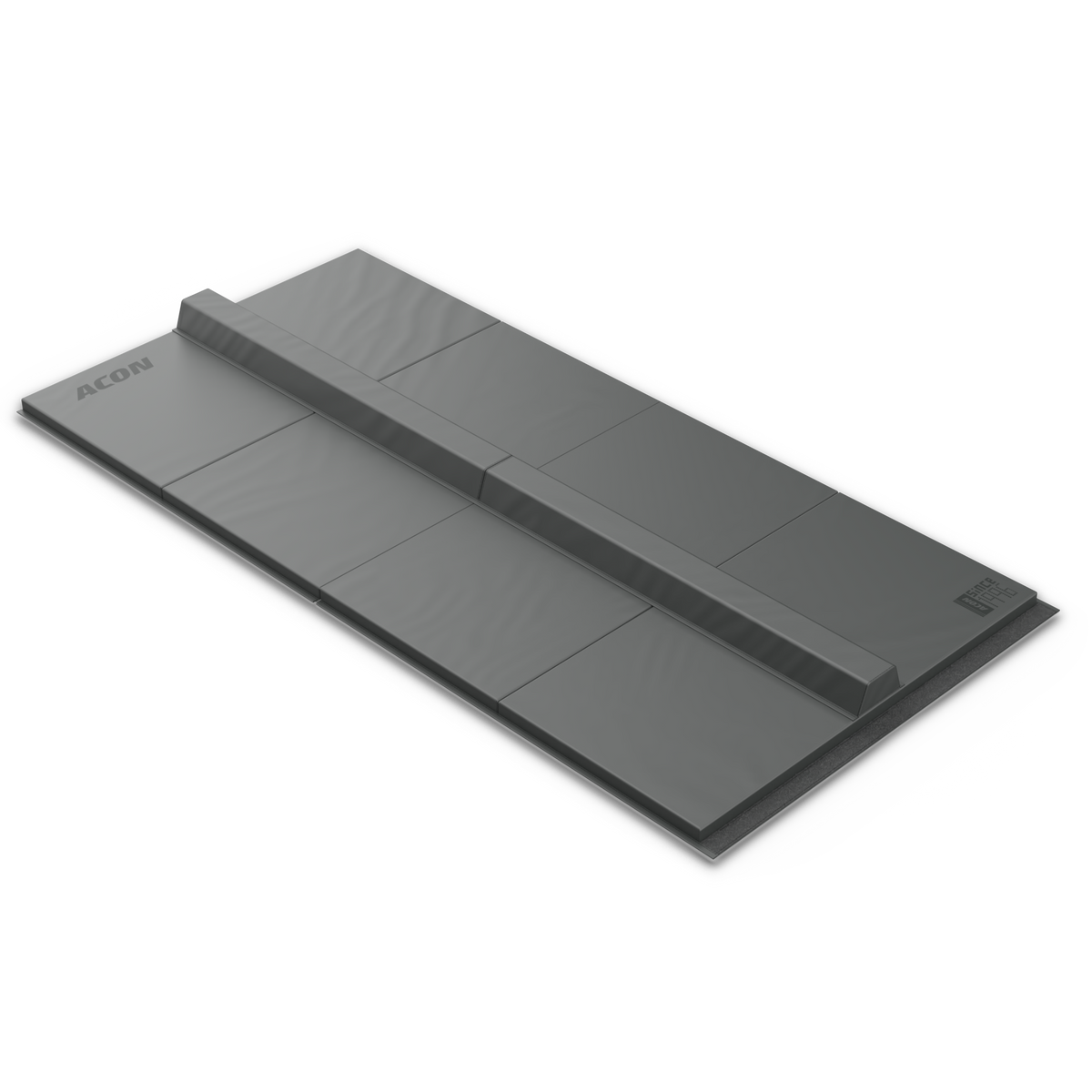 Image du pack gymnastique Acon, Black Edition. Le pack inclut la poutre d’équilibre Acon Black Edition et un tapis de gymnastique Acon Black Edition.