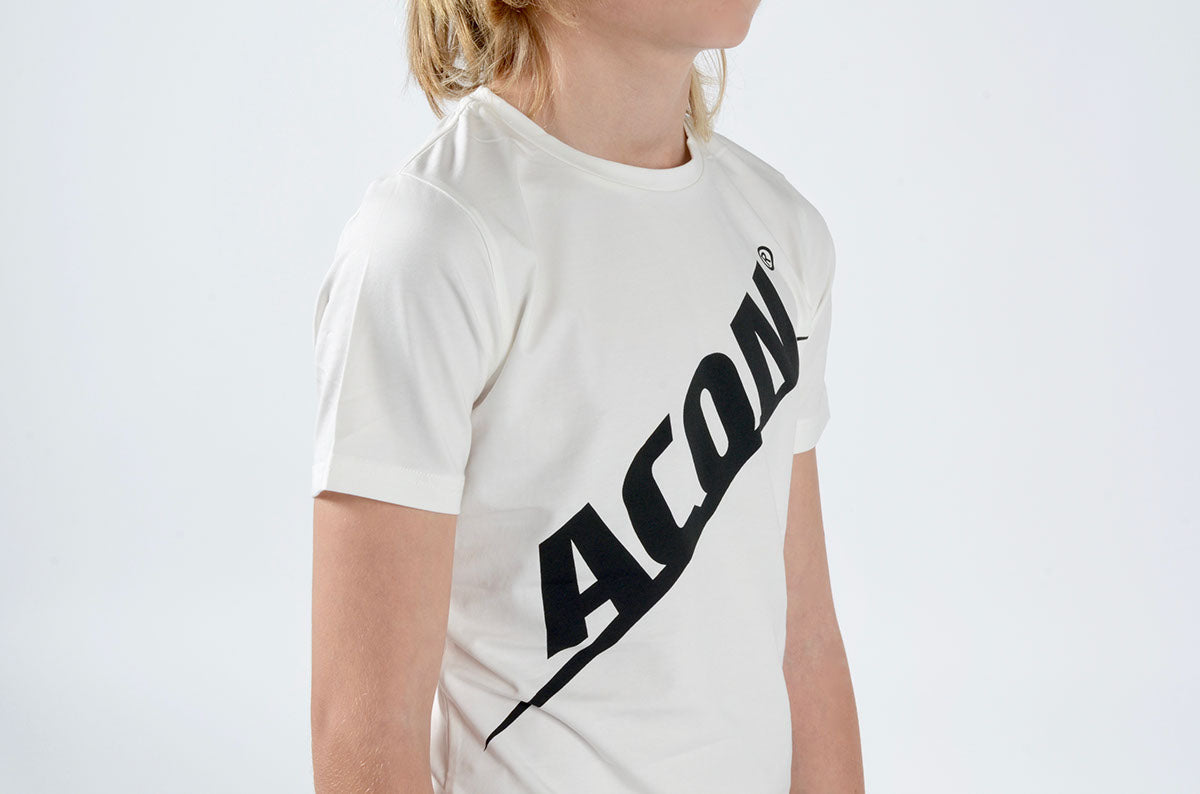 T-shirt ACON Regular, blanc