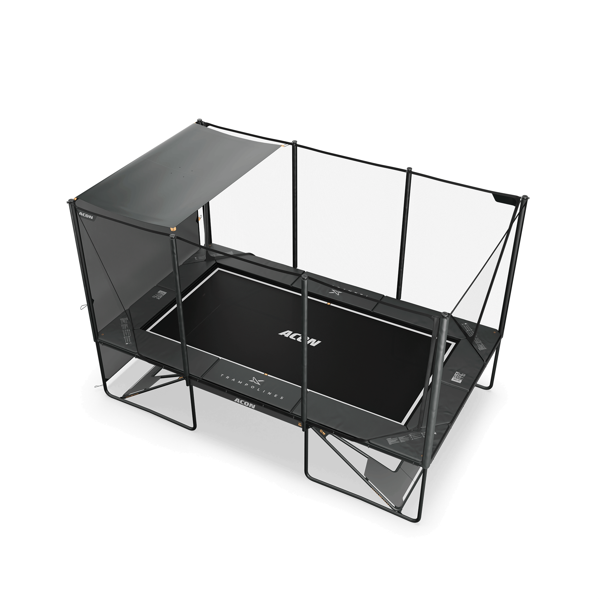 ACON X 17 Voile d’ombrage pour trampoline rectangulaire (3)