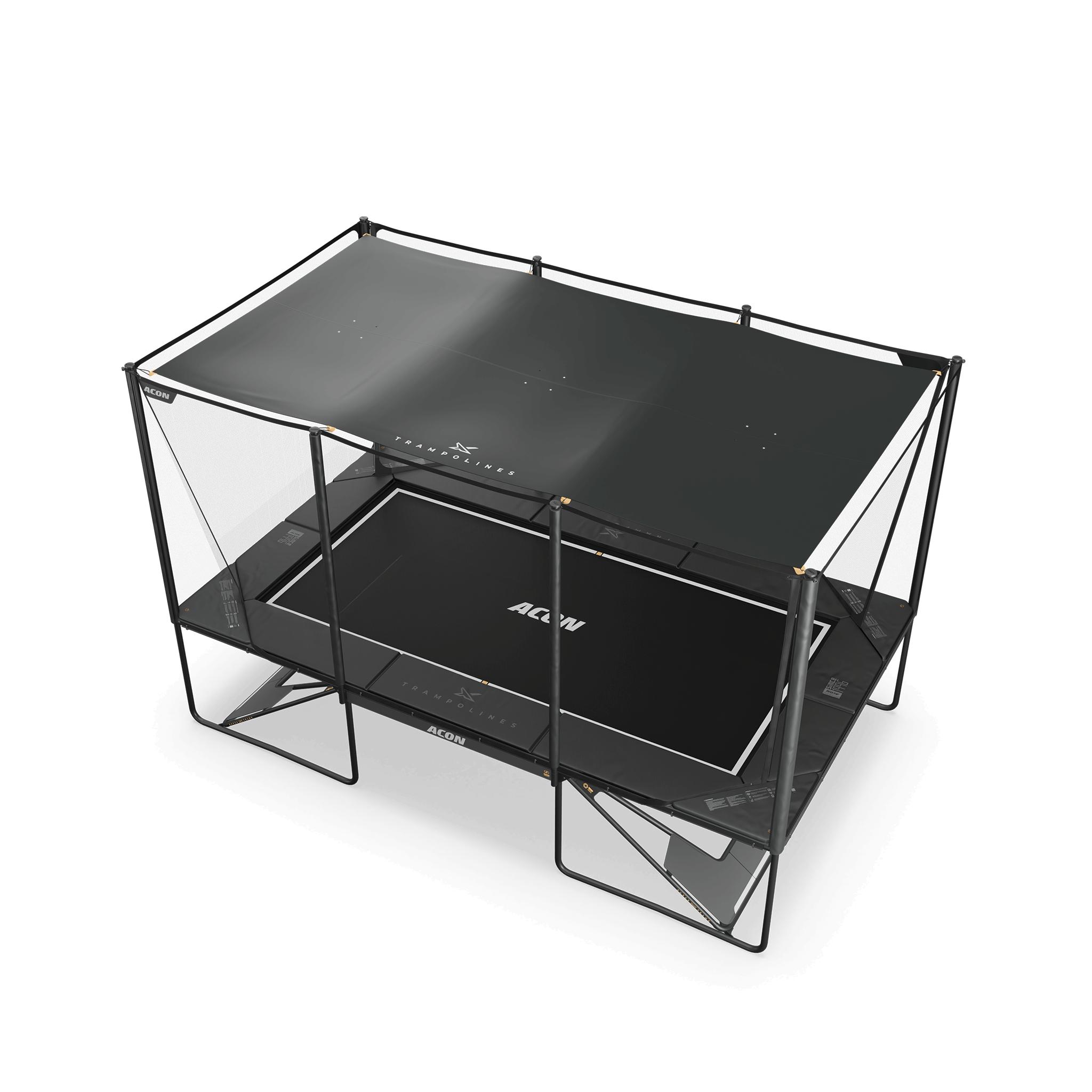 ACON X 17 Voile d’ombrage pour trampoline rectangulaire (2)