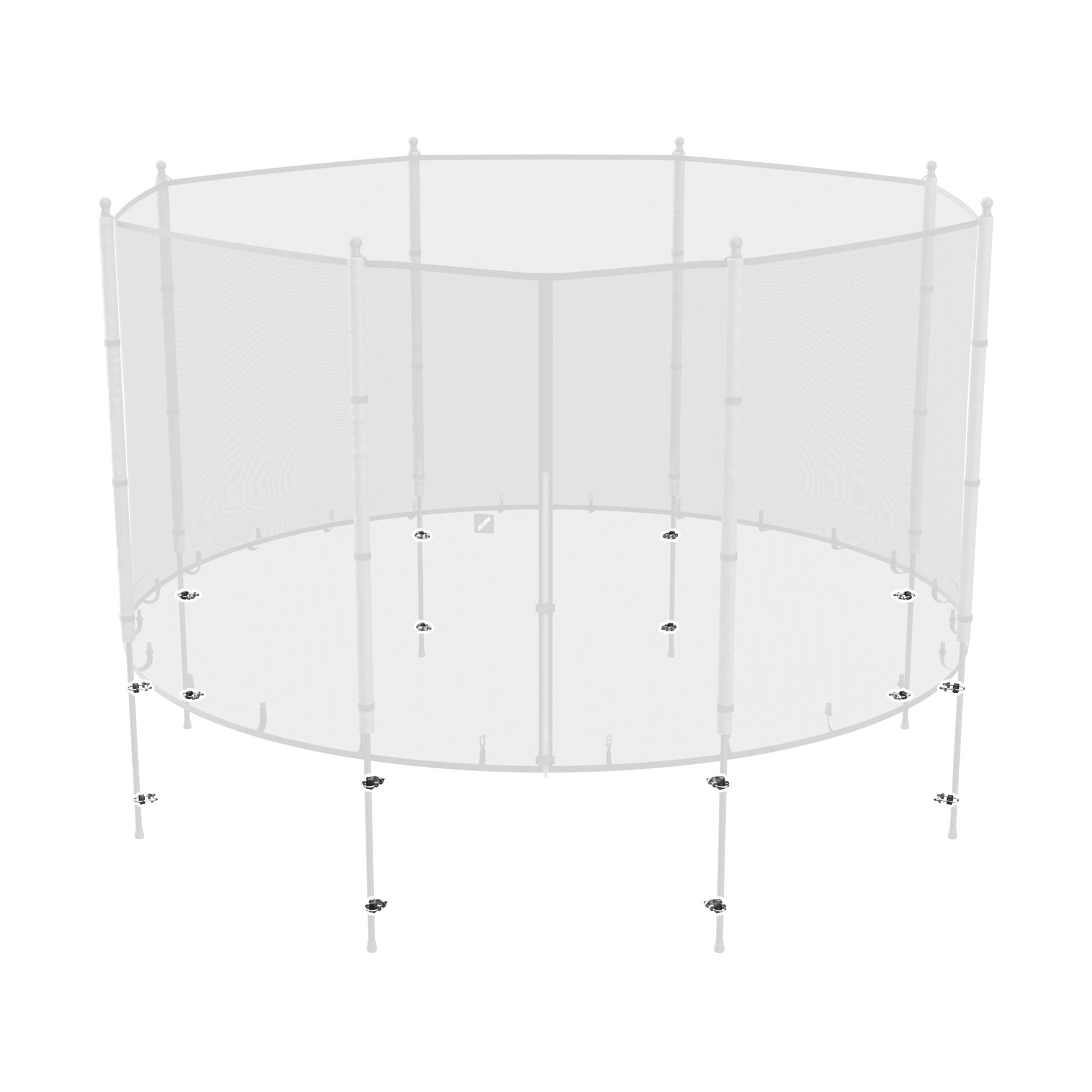 Filet de sécurité standard ACON sur fond blanc