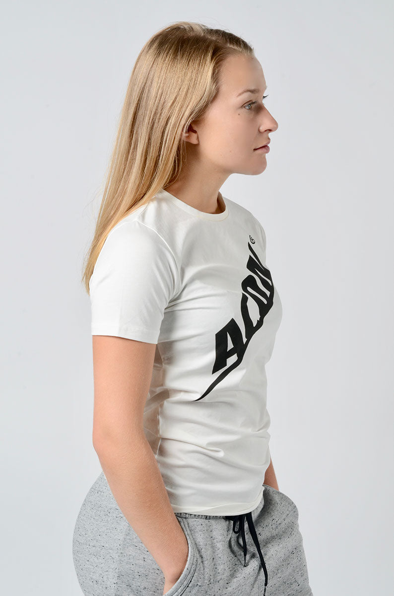 T-shirt ACON Regular, blanc